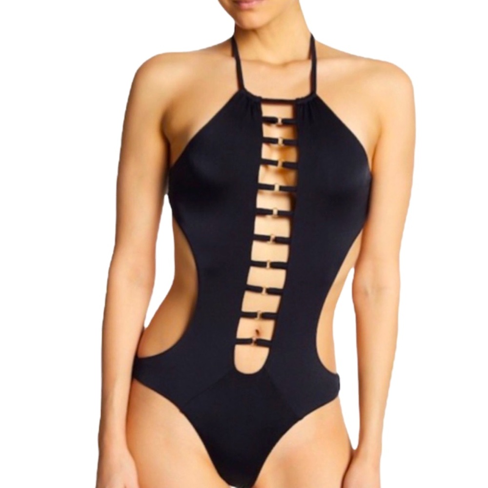 Beach Bunny Halter One Piece